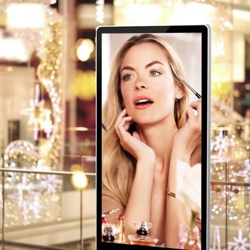 Interactive Floor Standing Digital Signage Display for Retail Stores-video